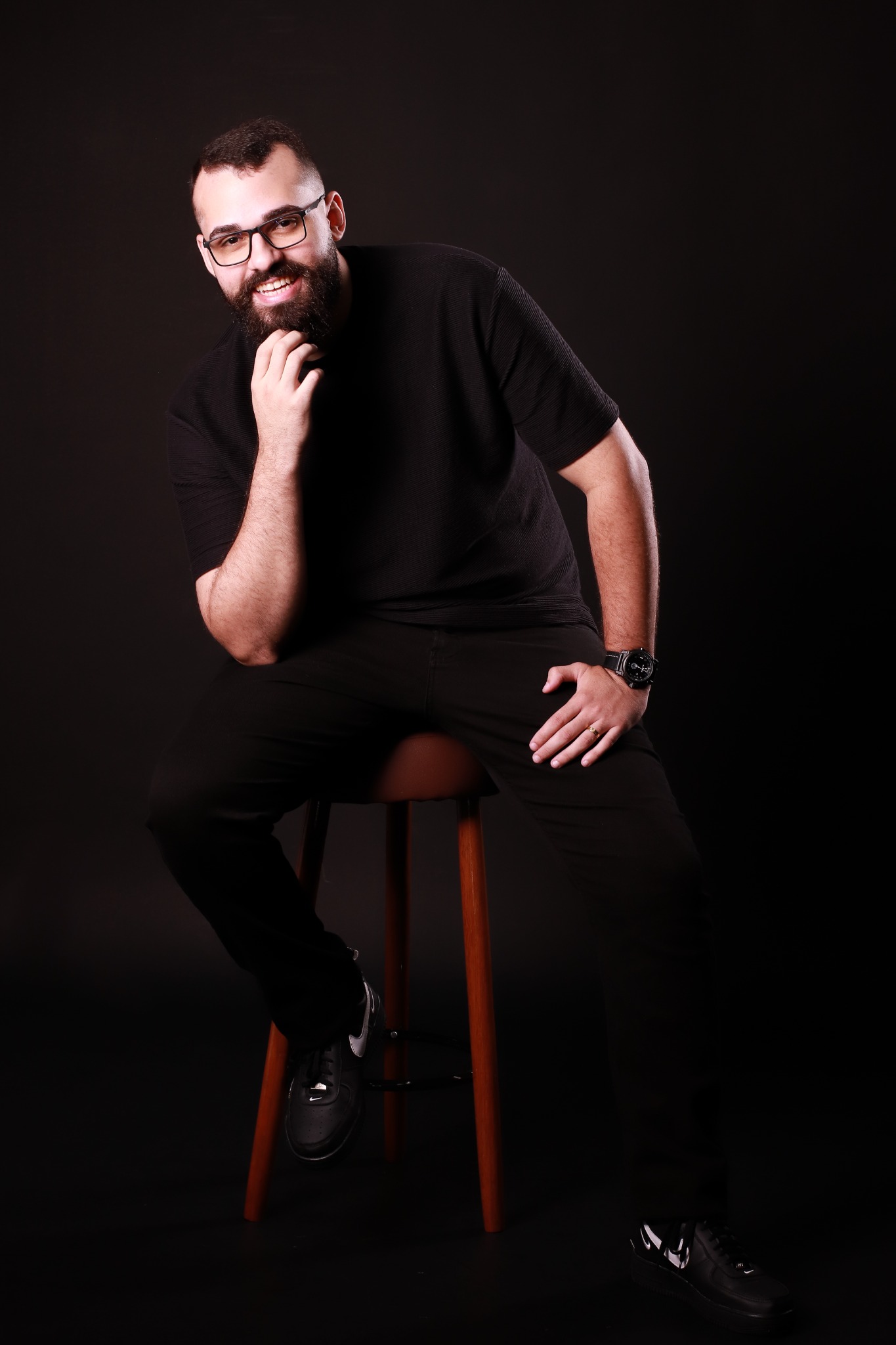 Foto de Davi Ximenes em ensaio profissional